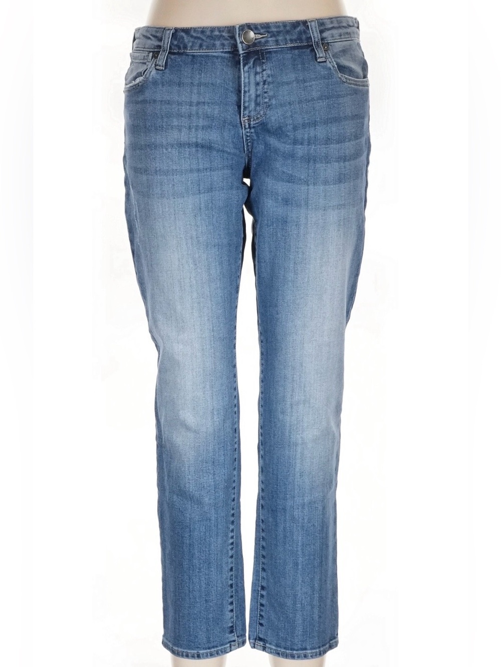 Kut from the Kloth Light Blue Straight-Leg Jeans